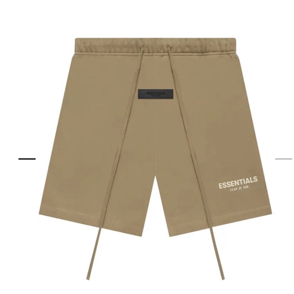 Essentials Women’s Tan Drawstring Shorts